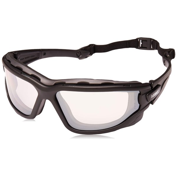 Pyramex I-Force Sporty Dual Pane Anti-Fog Goggle, Indoor/Outdoor Mirror Anti-Fog Lens