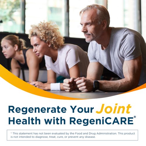 Univera RegeniCARE Canister, Glucosamine, Chondroitin, MSM, Univestin, Restores Cartilage, Supports Joint Comfort + Mobility + Flexibility, 30-Day Supply (Mango Flavor)