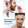 Silkslide TWIZZER, Nose Hair and Ear Hair Trimmer for Men and Women, Twist and Trim Nasal Hair Removal, German Blades, Patented Design, No Electricty or Batteries