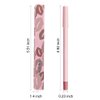 Modern Classic Lip Liner, 12 Colors Lip Liner Pigmented Vegan Matte, Lasting Finish Lip Liner, Luxurious Creamy Long Lasting Lip Liner, Prevents Feathering and Fading, (06)