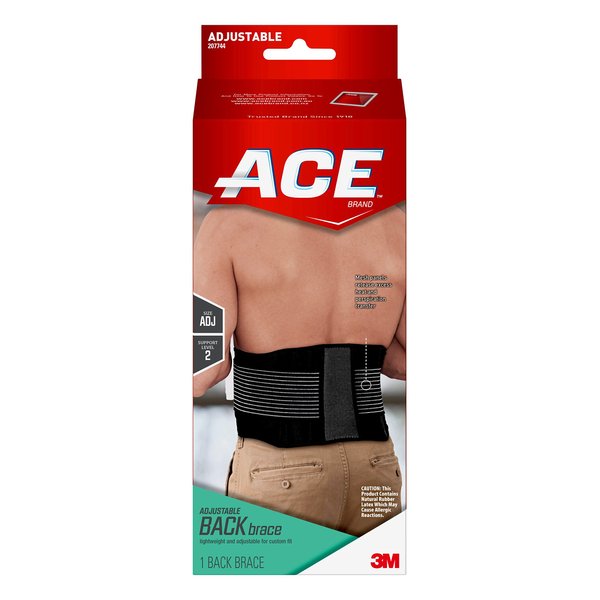 Ace Back Brace Tekzone, Universal ? 1 ea