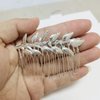 Samlbale 2 pcs Wedding Hair Comb Gold Leaf Hair Combs for Women Accessories,Bride Wedding Hair Accessories for Women and Girls