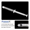 ProtectX 3ml Disposable Luer Lock Sterile Syringe (No needle), Individually Sealed, Smooth and Accurate Dispensing for Science Labs, 100-Pack