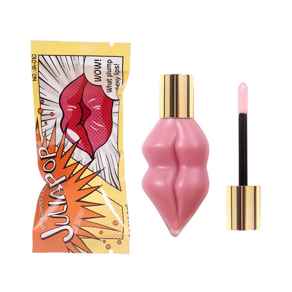 MIESCHER Colored Lip Plumper Gloss Moisturize Hydrating Liquid Lipstick Smooth Wet n Wild Jelly Lip gloss Stick Honey Shine Lip Sexy Red Plumping Lip Best Clear Lip Plumper Balm (Sakura Powder)