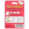 Organic Lip Balm by Sierra Bees - Moisturizing Balm for Chapped Lips - Featuring Sustainably Sourced Beeswax, Olive Oil, Sunflower Oil, & Vitamin E - Cruelty Free, Non-GMO - 4 Pack - Pomegranate