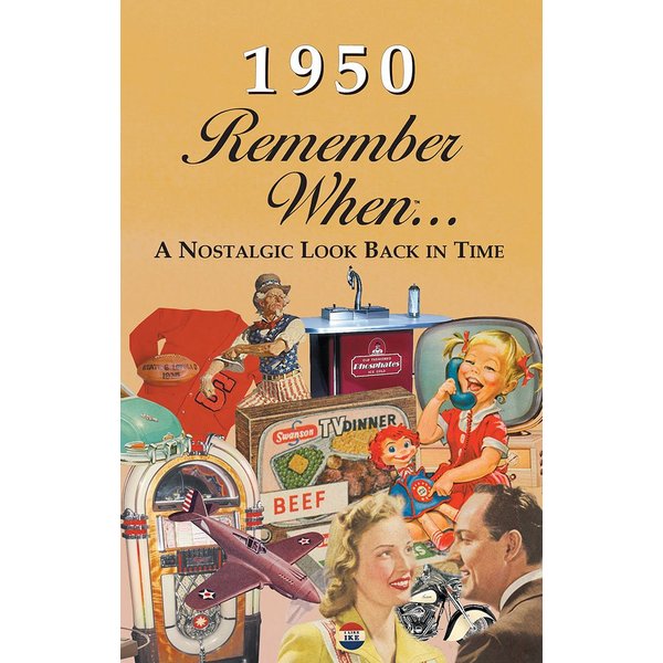 KardLet 1950 REMEMBER WHEN CELEBRATION Birthdays, Anniversaries, Reunions, Homecomings, Client & Corporate Gifts