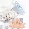 Jayongnee clip Shell Hair Claw Clips Strong Hold Big Hair Jaw Clips for Thick Hair - Bohemian claw clip with Thin Hair Design, Hair Claw Clips for Fashionable Looks - Firm and Attractive