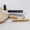3 Pcs 3ml Empty Nail Oil Pen Twist Pens Lip Gloss Tubes Eyelash Growth Liquid Tubes Portable Cosmetic Makeup Containers Applicators with Brush Tip