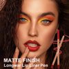 KIMIEYE Creamy Lip Liner Pen Set, 12 Colors Matte Finish Series Lip Liners Kit for Women, Long Lasting Waterproof Smooth High Pigmented Lip Makeup Pencil for Daily (Set A, 12)