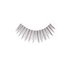 Hollywood N Vine 12 Pair Fake Eyelashes - Human Hair Individual Eyelashes - False Lashes Natural Look - Reusable Wispy Lashes Pack - Dramatic, Single Fluffy Lashes - Cat Eye Lashes, Volume Lashes