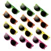 Neliblu Kids Sunglasses Party Favors 80’s Style Sun Glasses for Beach and Pool Parties, Carnival Prizes, Party Favors, Party Toys, Bulk Pack Neon Sunglasses for Kids And Adults (1 Dozen)