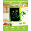 TEKFUN Toddler Boy Toys, LCD Writing Tablet for Kids, Doodle Board Tablet Toy, Travel Essentials Toys for 3 4 5 6 Year Old Boys Girls Birthday Christmas Gifts (8.5inch Green)