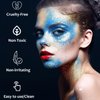 Gold Body Glitter Stick Shimmer Sparkle Face Glitter for Face Body Hair Eyes, Glitter Makeup Stick for Rave Festival Party Concerts, Long-Lasting Vegan Cruelty-Free