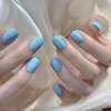 COSMOO Sky Blue Quick Dry Nail Polish, Vegan Chip-Resistant Long-Lasting Nail Lacquer for Nail Art Varnish, 0.34 fl oz Quick Dry Nail Polish (Sky Blue)