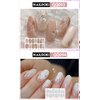 NAILDOKI Nail Stickers 12 Sheets x 14 Pieces Full Wraps Nail Polish Strips, Self-Adhesive Gel Nail Art Decals for Women Girls