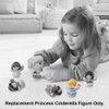 Little People Replacement Part for Fisher-Price Talking Castle Dollhouse Playset - Replacement Princess Cinderella Figure Holding her Glass Slipper