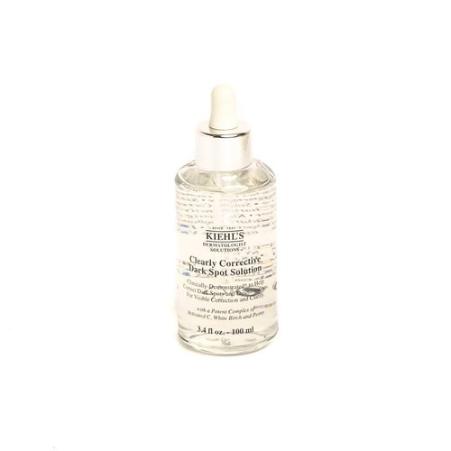 Kiehl's Clearly Corrective Dark Spot Serum, Brightening Facial Serum, Reduces Hyperpigmentation & Post-acne Marks, with Vitamin C & Salicylic Acid, All Skin Types, Paraben-free - 3.4 fl oz
