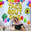 First Birthday Banner Fiesta First Birthday Party Supplies Mexican First Fiesta Decoration Taco Bout One Balloons Banner 1st Birthday Party Decorations Cinco De Mayo 1 Taco Birthday Party Decoration