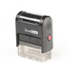 Paid with Check and Date - ExcelMark Self-Inking Rubber Stamp - A1539 Red Ink
