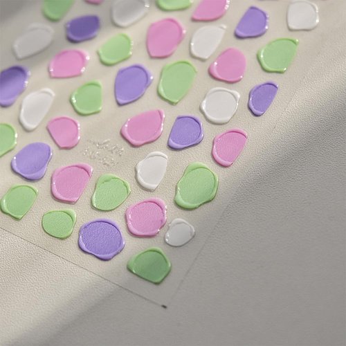 3Sheets Fireworks Nail Art Stickers Laser Light Sparkling Decals for Women Girls Happy New Year Acrylic Manicure Nail Design Nail Art Accessories (Fireworks)