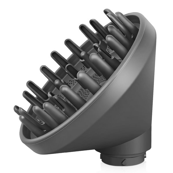 FUNTECK Hair Dryer Diffuser Attachment for Airwrap Multi-Styler, Curl-Defining Blow Dryer Attachment for Wavy Curly Coil Hair