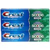 Crest Complete Multi-Benefit Fluoride Toothpaste - Extra Whitening and Scope Advanced Freshness - 8.2 oz each, 3 count