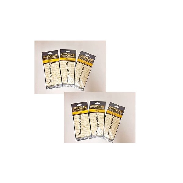 Tyler Candles Autoglam Auto Air Freshener, Diva (Diva (Pack of 6))