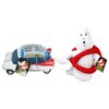 Toptoys2u Bargain Bundles Ghostbusters - Super Soft Plush - 9" Soft Plush Toy Car & 11" No Ghost - Set of 2
