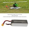 PenRux 4S 14.8V 5000mAh Lipo Battery for Flywing FW450 V3 RC Remote Control Helicopter, Helicopter Lithium Polymer Battery with Short Circuit, RC Helicopter Battery