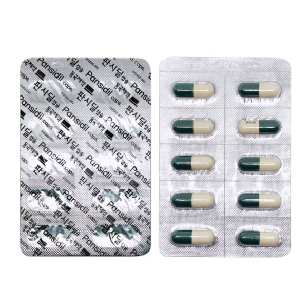 PANSIDIL - Hair Loss Treatment Supplement by DongKook Pharma- Keratin, Yeast Powder, Vitamin B - 120 Caps