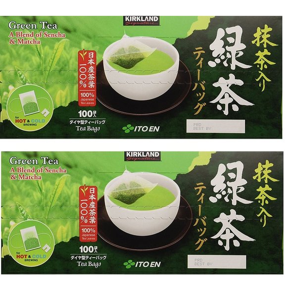 Kirkland Ito En Matcha Blend Japanese Green Tea, 1.5g tea bags, 200 Count