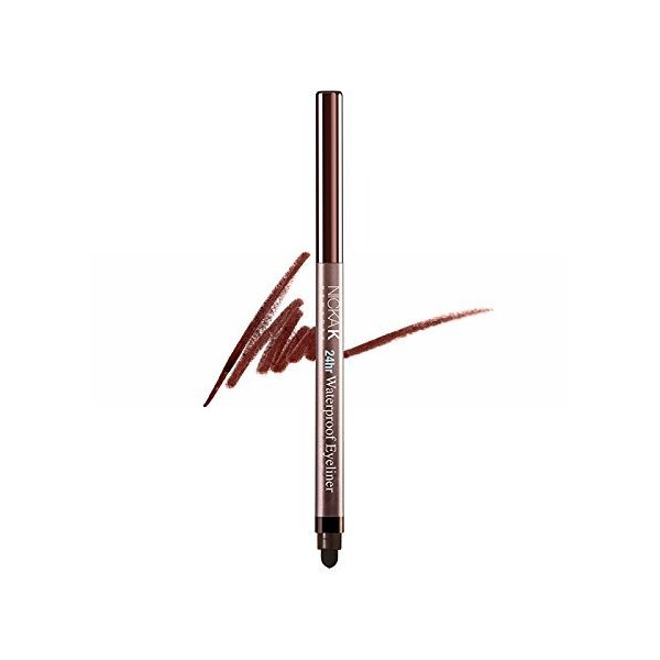 NICKA K NEW YORK 24HR WATERPROOF GEL EYELINER MAKEUP (3 PACK, NYA41 - DARK BROWN)