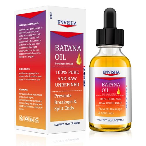 Raw Batana Oil for Hair Growth, 100% Pure & Natural Batana Oil from Honduras, Moisturizing, Strengthening Hair Serum For Women& Men