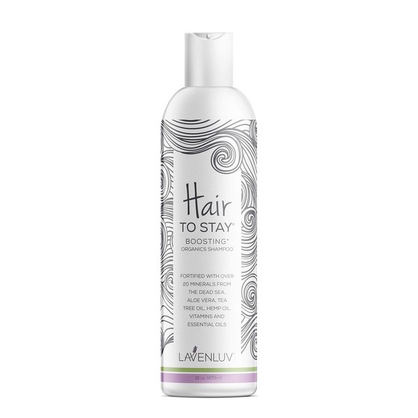 Hair to Stay Hair Growth Shampoo 16oz - Hair Thickening Shampoo For Thinning Hair With Keratin & Rice Water- Hair Loss Prevention Shampoo For Men & Women- SLS-Free Volumizing Shampoo