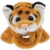 HOLIDYOYO Hug Animal Slap Bracelet for Party Favors Stuffed Animals Huggers Slap Bracelets Plush Toy Childrens Day Gift(Tiger)