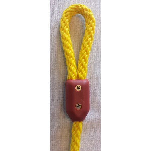 5/8 Inch E-Z-TY Reusable Rope Clamps - Twenty Five (25) Pack Size (Red)