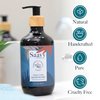 Saavy Naturals Tahitian Vanilla Liquid Hand Soap - Moisturizing Formula with Aloe Vera, Shea Butter, and Vanilla Extract - 12 Fl Oz, 2 Pack