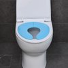 Funbliss Folding Travel Toilet Seat for Toddlers - Portable & Secure Potty Training Seat, Non-Slip Suction Cups, Pinch-Free Design,Blue