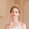 Kamirola - Crown for Women Wedding Tiara for Women Queen Crown Crystal Tiara Crown Wedding Tiaras for Bridal,Wedding Prom Pageant,Gothic Halloween Costumes