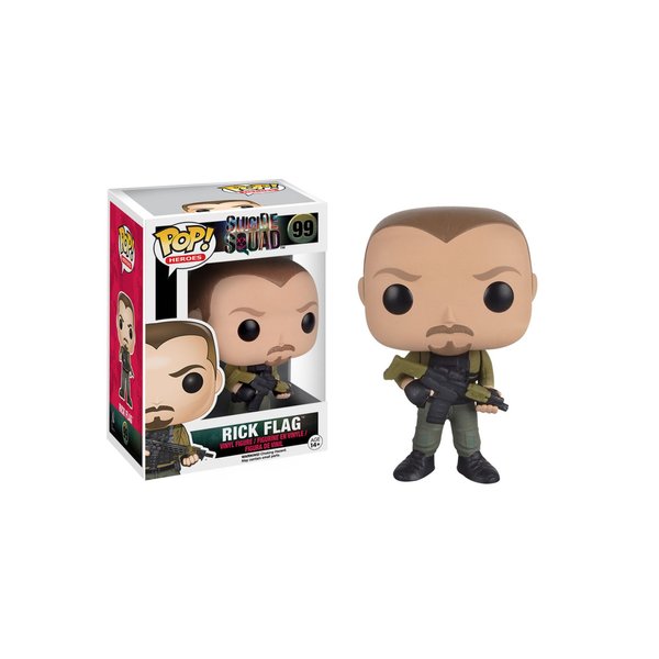 Funko POP Movies: Suicide Squad Action Figure, Rick Flag