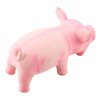 Ichiias Dog Chew Toy, Squeaky Pig Dog Toys Latex Grunting Pig Sound Play Dog Toy Cute Pig Grunting Squeak Latex Interactive Squeak Funny Cute Dog Toy Pet Dog Puppy Toy(Pink)
