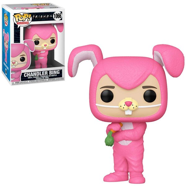 POP Friends - Chandler Bing as Bunny Funko Vinyl Figure (Bundled with Compatible Box Protector Case)
