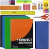 School Supplies Kit for Girls, Boys Back to School Supplies Bundle Pack 30 Piece School Supply Box Set for Kids Kindergarten, Elementary K-8 Includes Notebook, Folders, Pens, Pencils, and More
