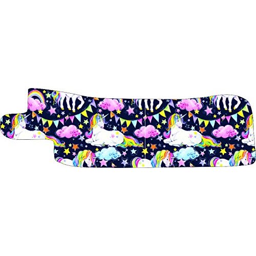 Nasogastric or Oxygen Tube precut Adhesive Tape Rainbow Unicorns Theme x 10 Pack. (Left & Right Side Mix)