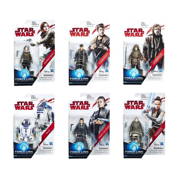 Star Wars: The Last Jedi Orange 3 3/4-Inch Action Figures Wave 2 SET