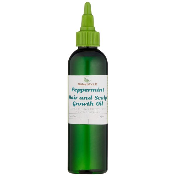 Natural V.I.P. Peppermint Oil and Tea Tree Oil for Scalp and Hair