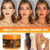 Luxury Intensive Tanning Gel, Intensive Tanning Luxe Gel, Natural Tanning Cream Gel for Natural Tan Skin, Brown Tanning Gel for Sunbeds & Outdoor Sun (2Pcs)