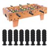 Plastic Foosball Handles Table Football Grip Part Replacements Foosball Handle Grip for Standard Foosball Tables (8 Pack)