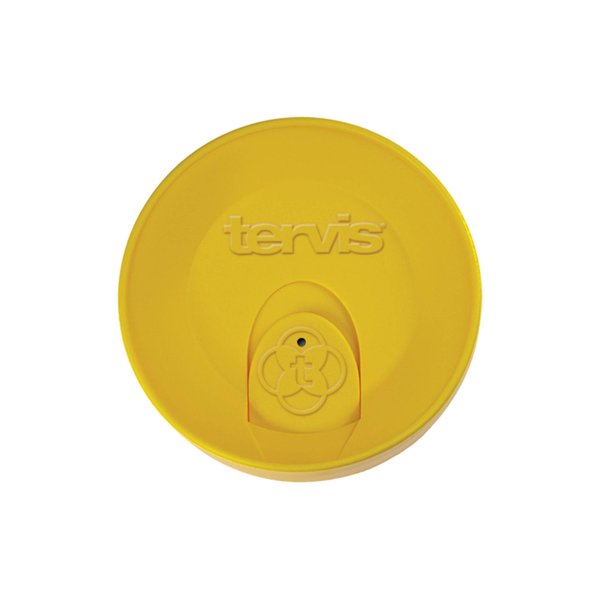 Tervis Travel Lid Made in USA Double Walled Insulated Tumbler Travel Cup Keeps Drinks Cold & Hot, Fits 16oz Tumblers, Yellow