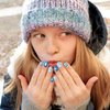 Major Dijit 7-Day Press on Nails for Kids - 84 pcs 7 pack Fake Nails for Girls Cute Pattern Self Adhesive Pre-glue False Nail Tips for Little Girls (Christmas Series)